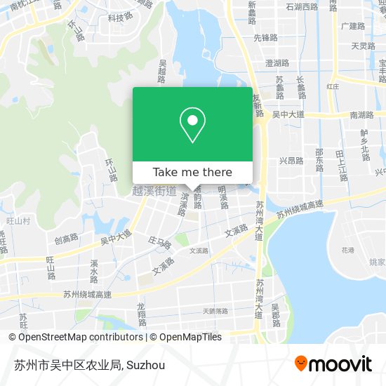 苏州市吴中区农业局 map