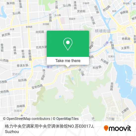 格力中央空调家用中央空调体验馆NO.苏E0017J map