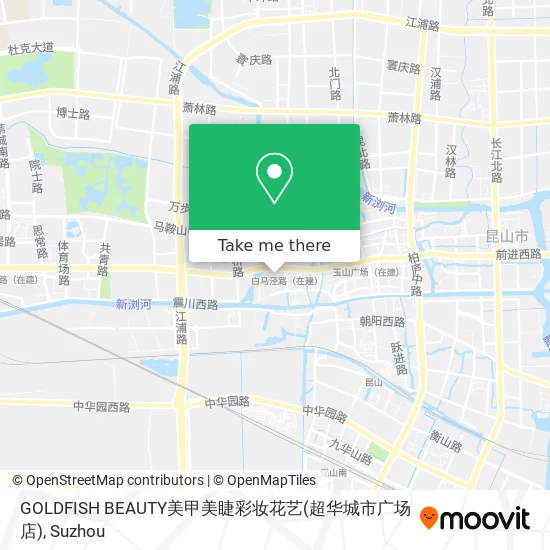 GOLDFISH  BEAUTY美甲美睫彩妆花艺(超华城市广场店) map