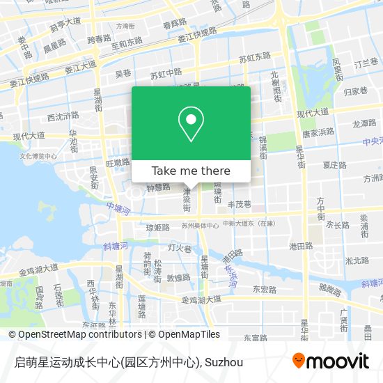 启萌星运动成长中心(园区方州中心) map
