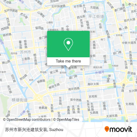 苏州市新兴沧建筑安装 map