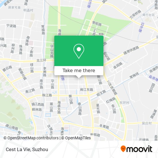 Cest La Vie map