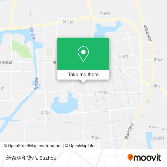 新森林印染品 map
