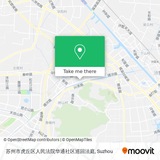 苏州市虎丘区人民法院华通社区巡回法庭 map