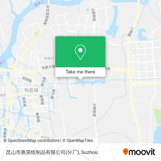 昆山市惠昊纸制品有限公司(分厂) map