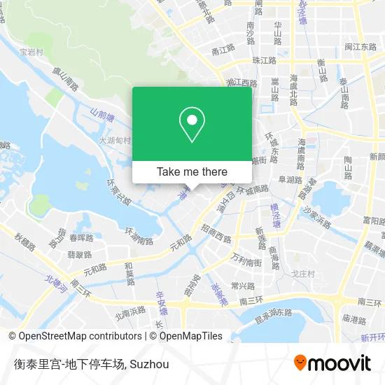 衡泰里宫-地下停车场 map