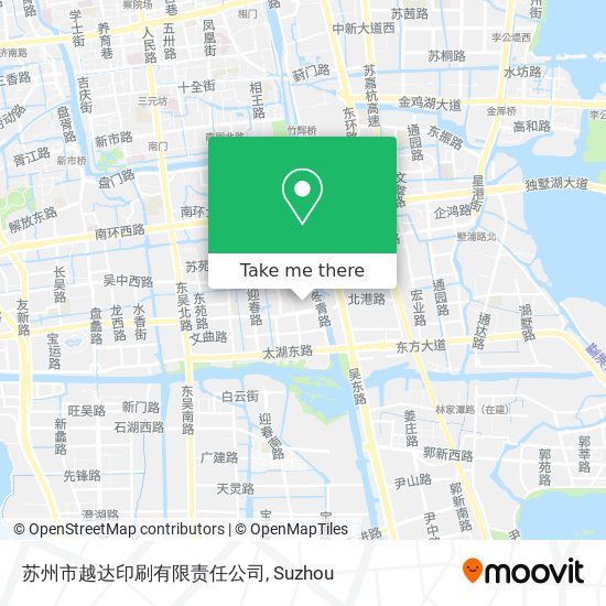 苏州市越达印刷有限责任公司 map