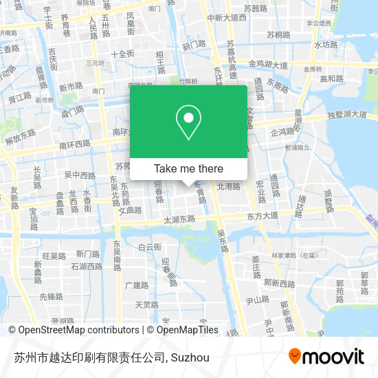 苏州市越达印刷有限责任公司 map