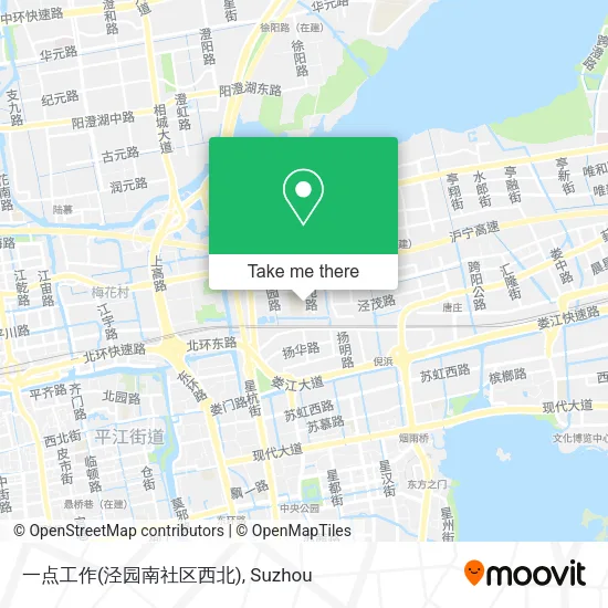 一点工作(泾园南社区西北) map