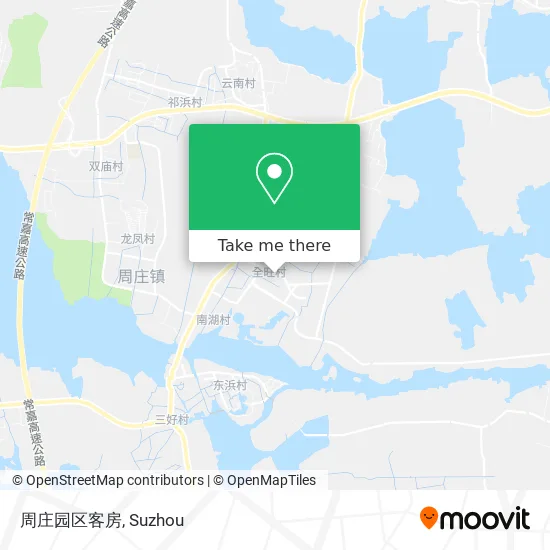 周庄园区客房 map