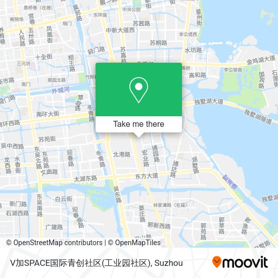 V加SPACE国际青创社区(工业园社区) map