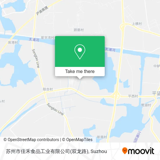 苏州市佳禾食品工业有限公司(双龙路) map