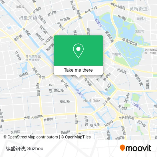 续盛钢铁 map
