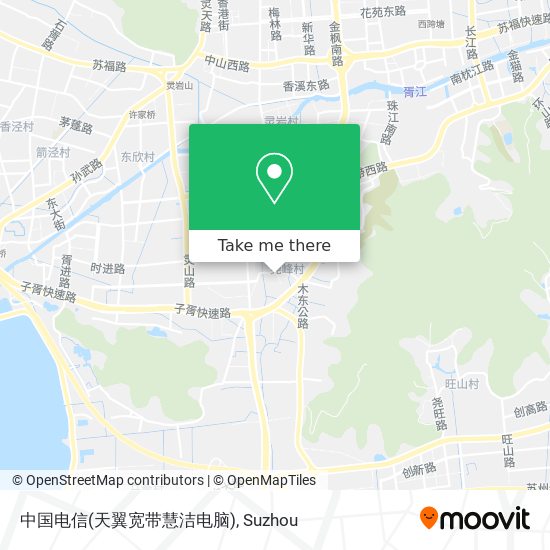 中国电信(天翼宽带慧洁电脑) map