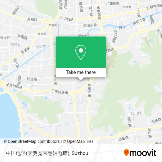 中国电信(天翼宽带慧洁电脑) map