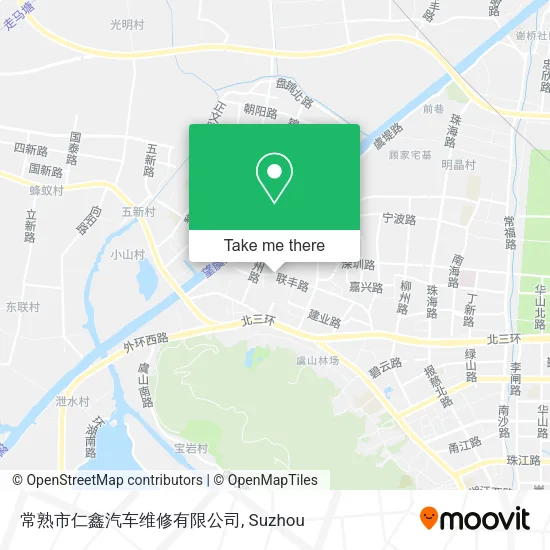 常熟市仁鑫汽车维修有限公司 map