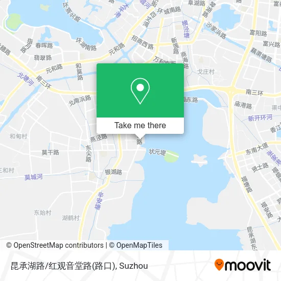 昆承湖路/红观音堂路(路口) map