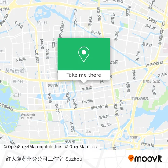 红人装苏州分公司工作室 map