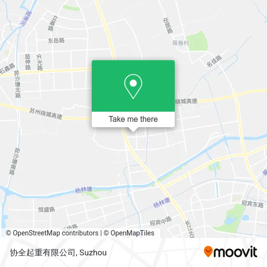 协全起重有限公司 map