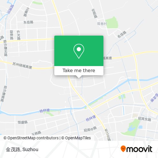 金茂路 map