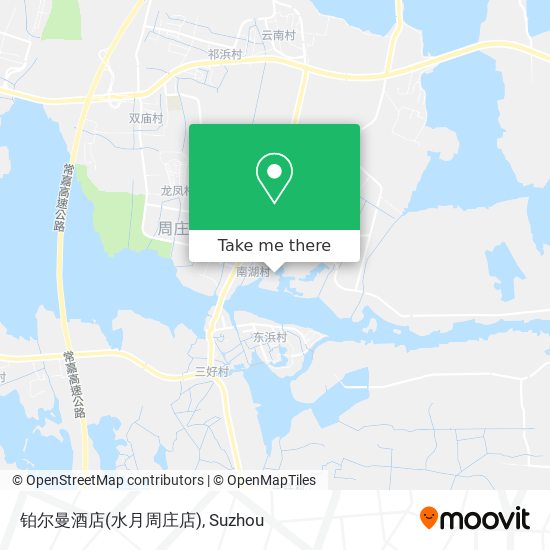 铂尔曼酒店(水月周庄店) map