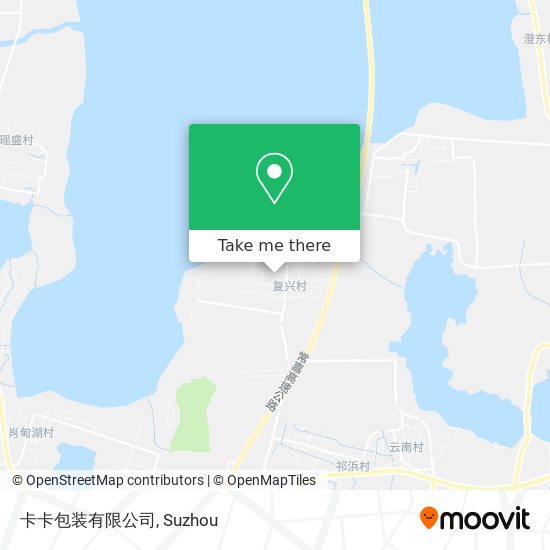 卡卡包装有限公司 map
