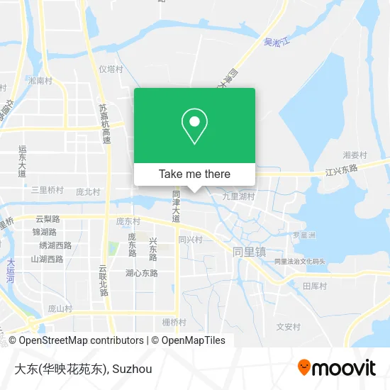 大东(华映花苑东) map