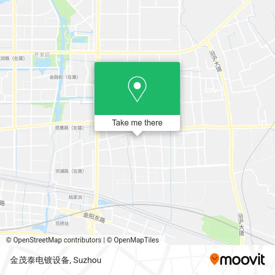 金茂泰电镀设备 map