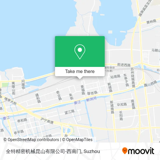 全特精密机械昆山有限公司-西南门 map