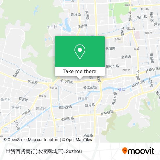 世贸百货商行(木渎商城店) map