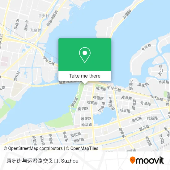 康洲街与运澄路交叉口 map