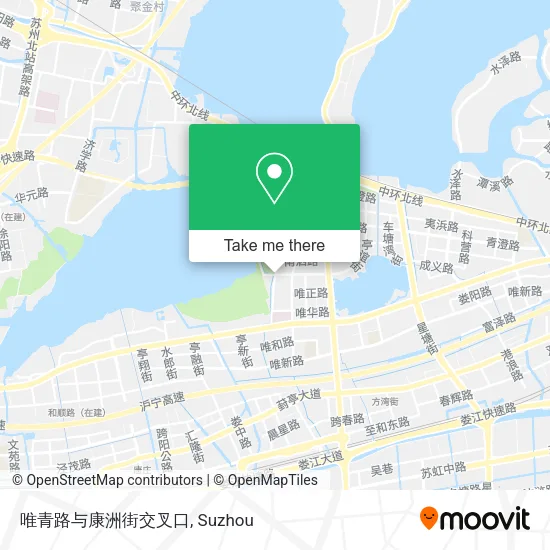 唯青路与康洲街交叉口 map
