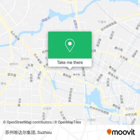 苏州唯达尔集团 map