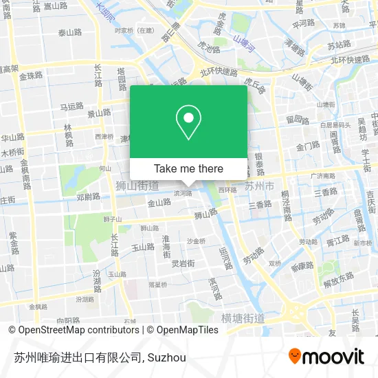 苏州唯瑜进出口有限公司 map