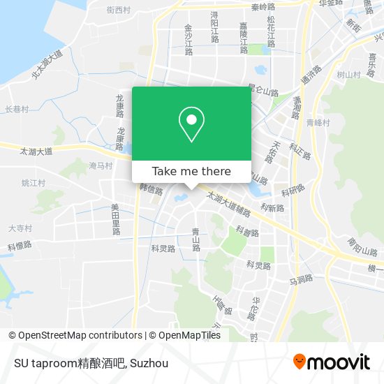 SU taproom精酿酒吧 map