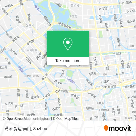 蒋春货运-南门 map