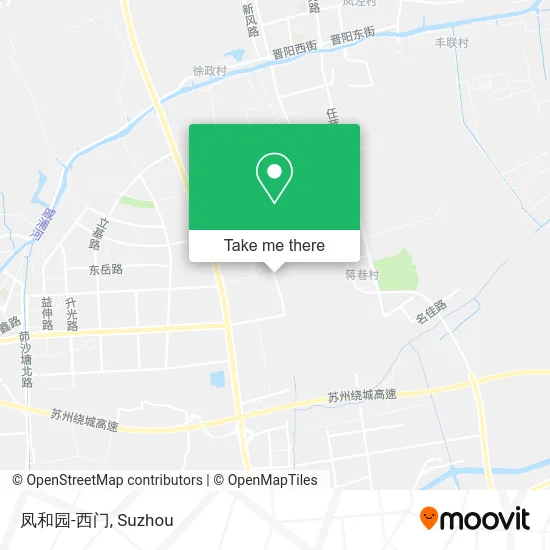 凤和园-西门 map