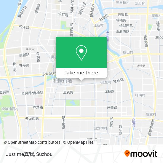 Just me真我 map