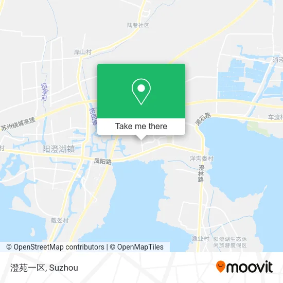 澄苑一区 map