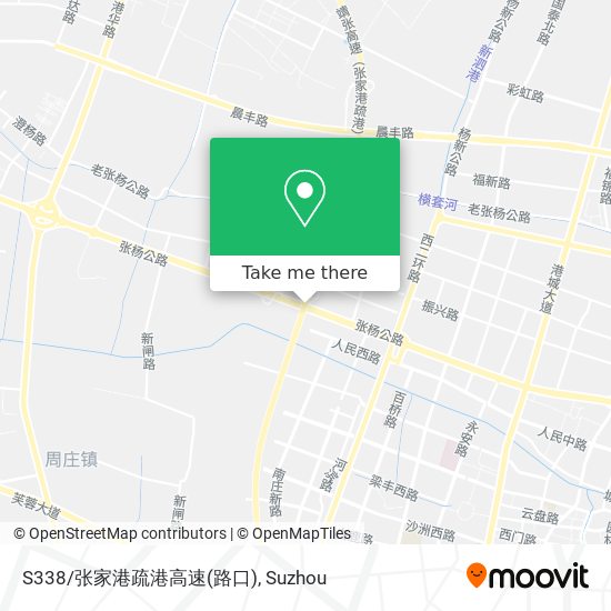 S338/张家港疏港高速(路口) map