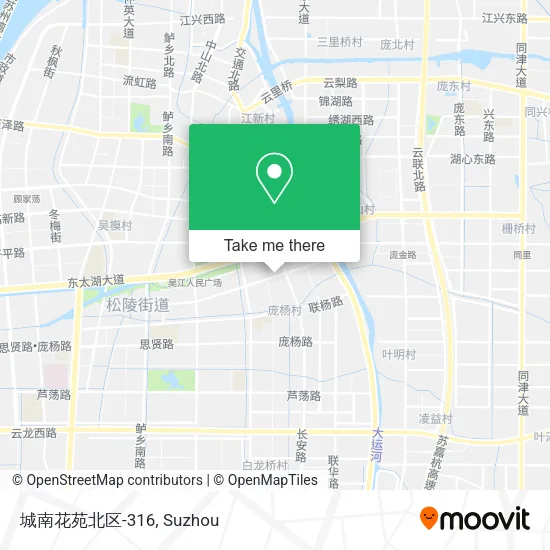 城南花苑北区-316 map