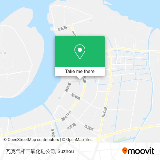 瓦克气相二氧化硅公司 map