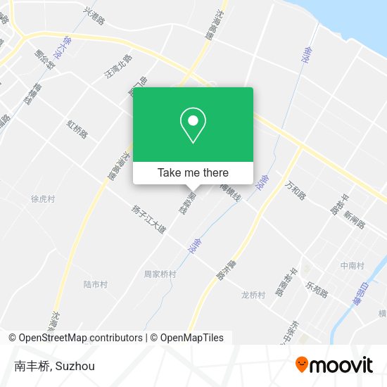 南丰桥 map