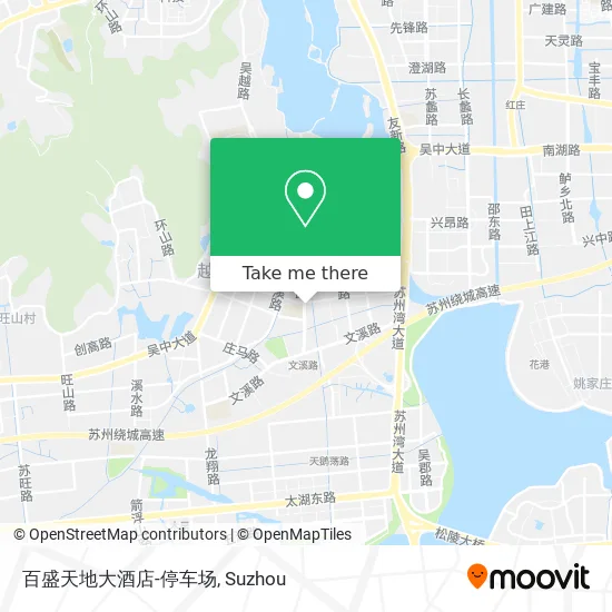 百盛天地大酒店-停车场 map