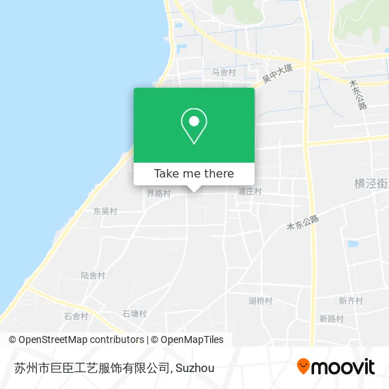 苏州市巨臣工艺服饰有限公司 map