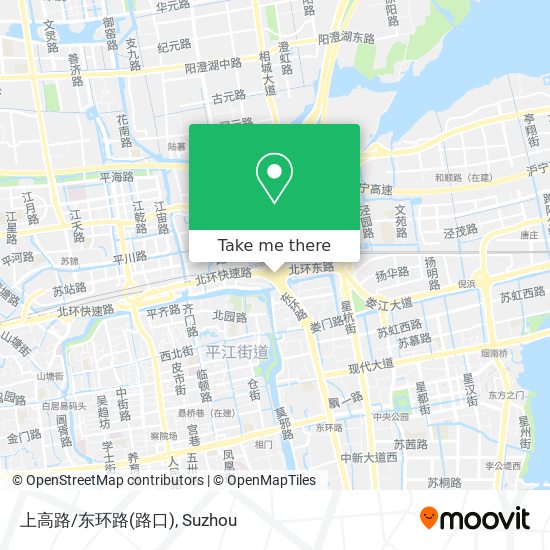 上高路/东环路(路口) map