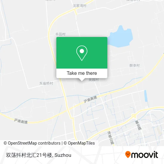 双荡抖村北汇21号楼 map