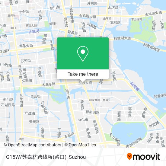 G15W/苏嘉杭跨线桥(路口) map