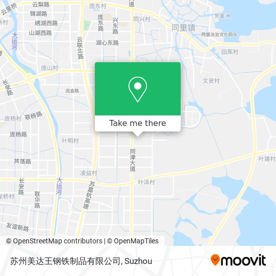 苏州美达王钢铁制品有限公司 map