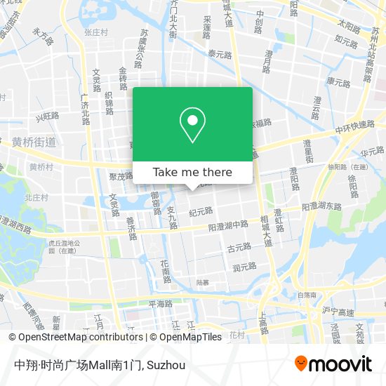 中翔·时尚广场Mall南1门 map
